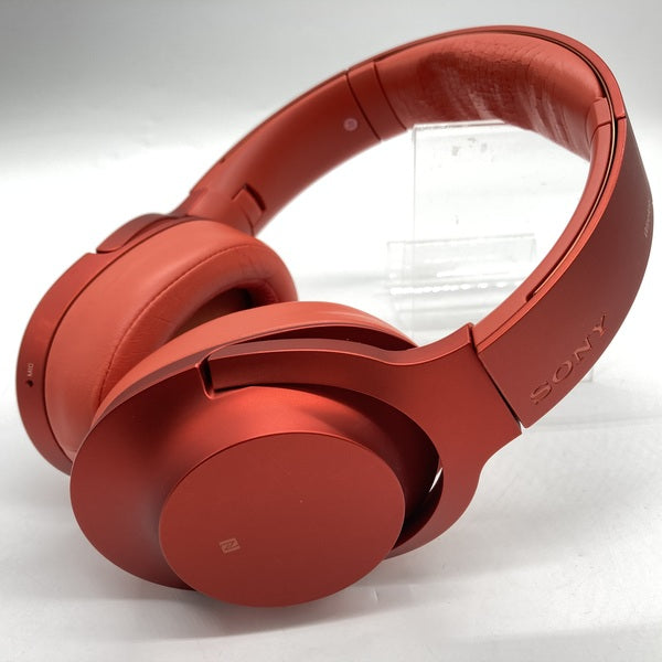 SONY 【中古】MDR-100ABN シナバーレッド h.ear on Wireless NC