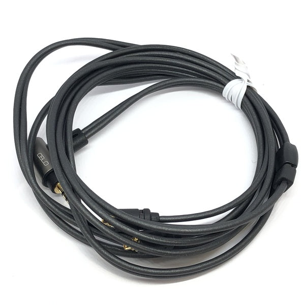 【中古】2.5mm4極プラグ-MMCX(L/R)イヤホンケーブル 1.2m ブラックライン【iect_01_bl2m_b_120】【秋葉原】