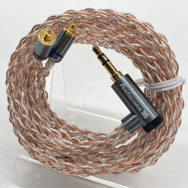 【中古】Luna nova MMCX - 3.5mm3極 6N OFC+Pure Silver hybrid cable【PRS05-35-mmB】【秋葉原】