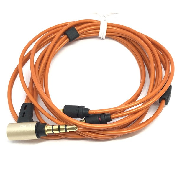 【中古】3.5mm4極プラグ-MMCX(L/R)イヤホンケーブル 1.2m【iect_01_bl3m_120】【秋葉原】