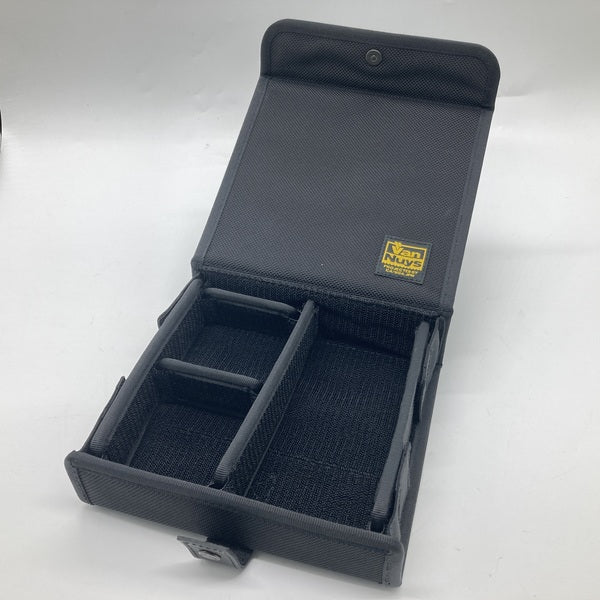 【中古】簡単に仕切りの位置が変えられるイヤフォンケース-Ver.2.0 4個用<ワイド> (バリスティックナイロン製:ブラック) 【VE046-00】【秋葉原】