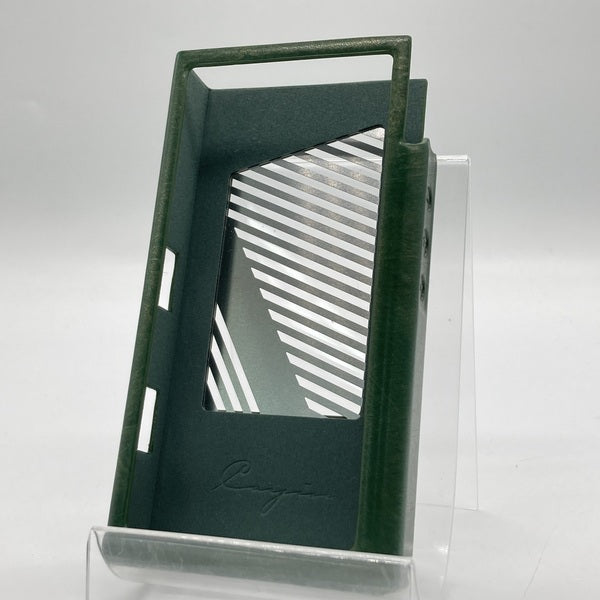 【中古】N3Ultra用純正レザーケース グリーン【日本橋】