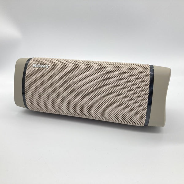 SONY SRS-XB33 ベージュ ワイヤレス Bluetooth スピーカー SRS-XB33 | アクティブスピーカー／ネックスピーカー | ソニー