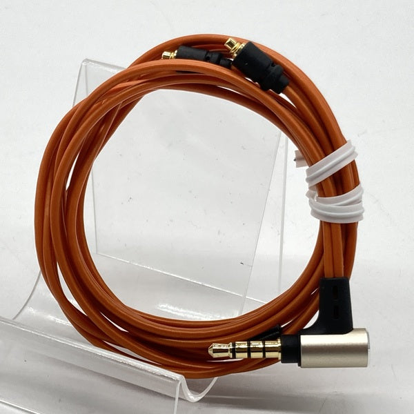 【中古】3.5mm4極プラグ-MMCX(L/R)イヤホンケーブル 1.2m【iect_01_bl3m_120】【日本橋】
