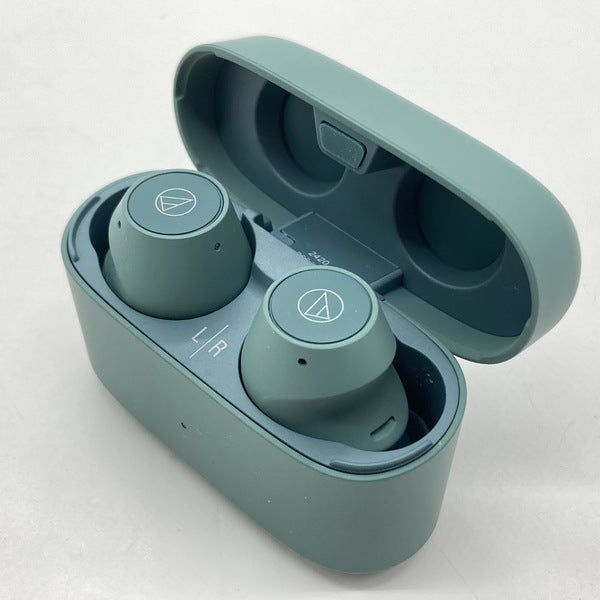 audio-technica 【中古】ATH-CKS30TW+ GR エバーグリーン audio-technica 【中古】ATH-CKS30TW+ GR エバーグリーン
