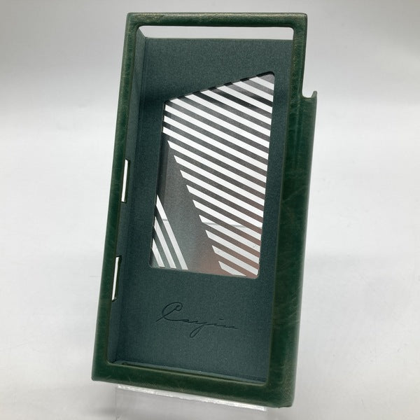 【中古】N3Ultra用純正レザーケース グリーン【秋葉原】