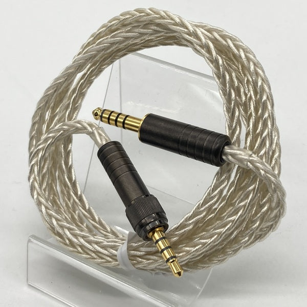 【中古】SONY MDR-M1ST専用 高純度リケーブル(ロックリング付純国産プラグ使用)4.4mm バランス【秋葉原】