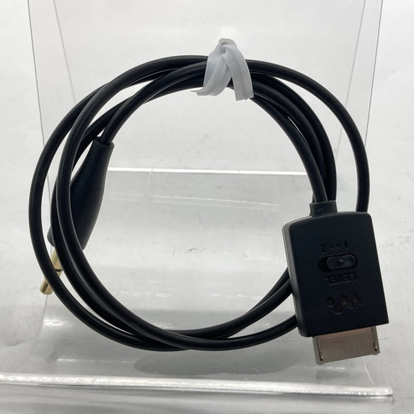 SONY 録音用ケーブル　WMC-NWR1 純正　未使用品 ソニー 録音用ケーブル ウォークマン用 WMC-NWR1 - メルカリ