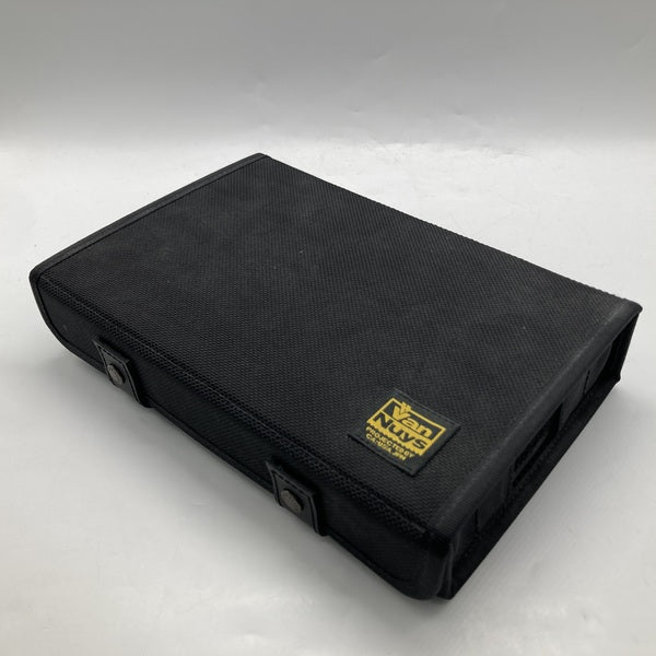 【中古】簡単に仕切りの位置が変えられるイヤフォンケース-Ver.2.0 6個用<ワイド> (バリスティックナイロン製:ブラック) 【VE045-00】【仙台】
