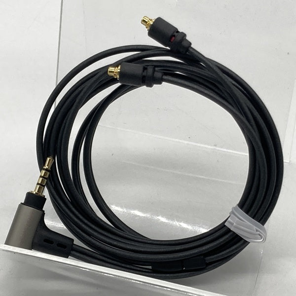 【中古】2.5mm4極プラグ-MMCX(L/R)イヤホンケーブル 1.2m ブラックライン【iect_01_bl2m_b_120】【秋葉原】