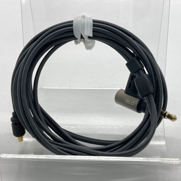 【中古】3.5mm4極プラグ-MMCX(L/R)イヤホンケーブル 1.2m ブラックライン【iect_01_bl3m_b_120】【秋葉原】