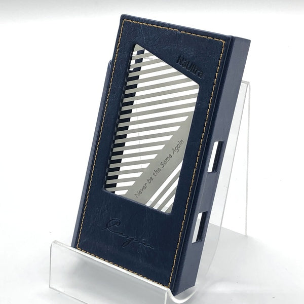 【中古】N3Ultra用純正レザーケース ブルー【日本橋】