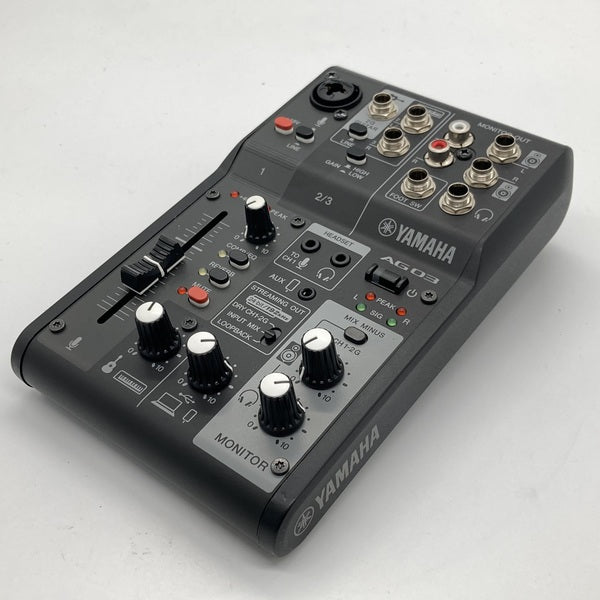 ヤマハ　AG03MK2 AG03MK2 3-Channel USB Mixer Accessories - Yamaha USA