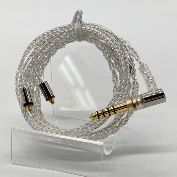 final 【中古】シルバーコートケーブル MMCX 1.2m 4.4mm 5極