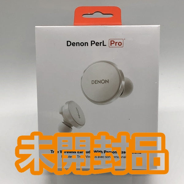 Denon PerL Pro 完全ワイヤレスイヤフォン ホワイト中古 DENON PerL Pro True Wireless Earbuds ホワイト ワイヤレス