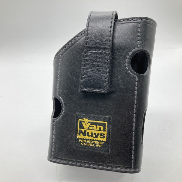 【中古】【VD371-STGY】AK380とAK380AMPをDIGNIS製ケースに入れたままで収納できる ぬめ革製キャリングケース<e☆イヤホン限定サイズ>(ダークグレーステッチ)【秋葉原】