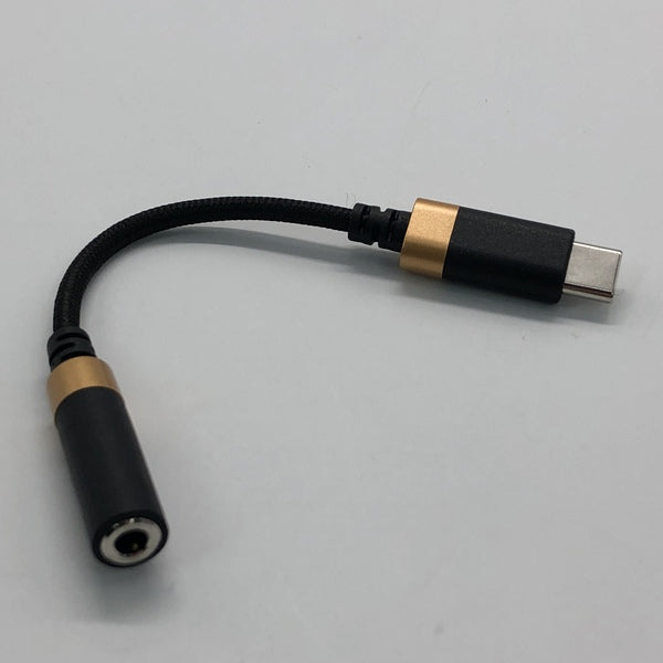 【中古】USB Type-C-3.5mm変換ケーブル (高耐久) ブラック 【MPA-C35DSBK】【日本橋】