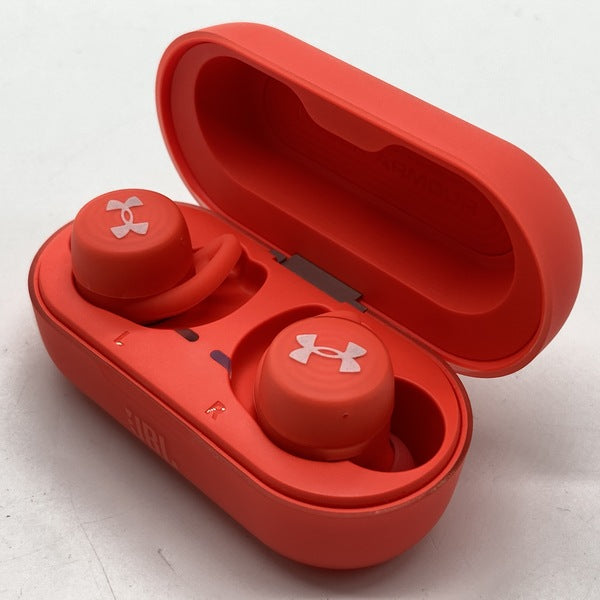 完全ワイヤレスイヤホン UAJBLSTREAKRED レッド JBL 【中古】UA TRUE WIRELESS STREAK レッド【UAJBLSTREAKRED
