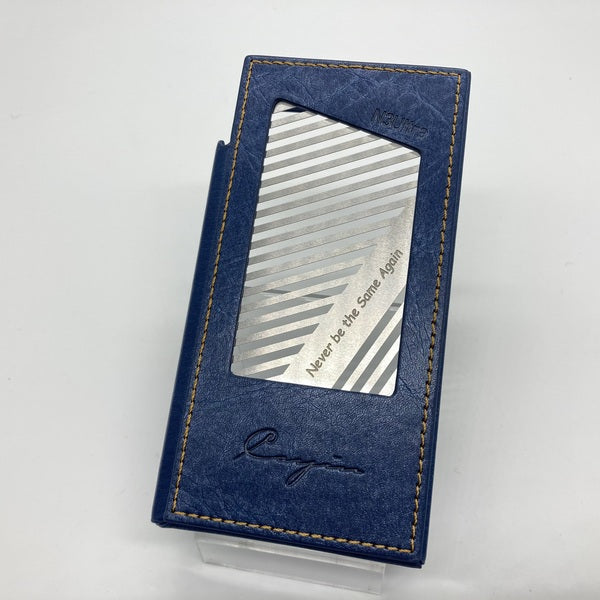【中古】N3Ultra用純正レザーケース ブルー【名古屋】