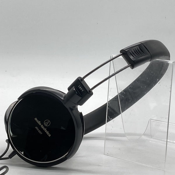 【中古】ATH-ES7-BK(ブラック)(イヤーパッド欠品)