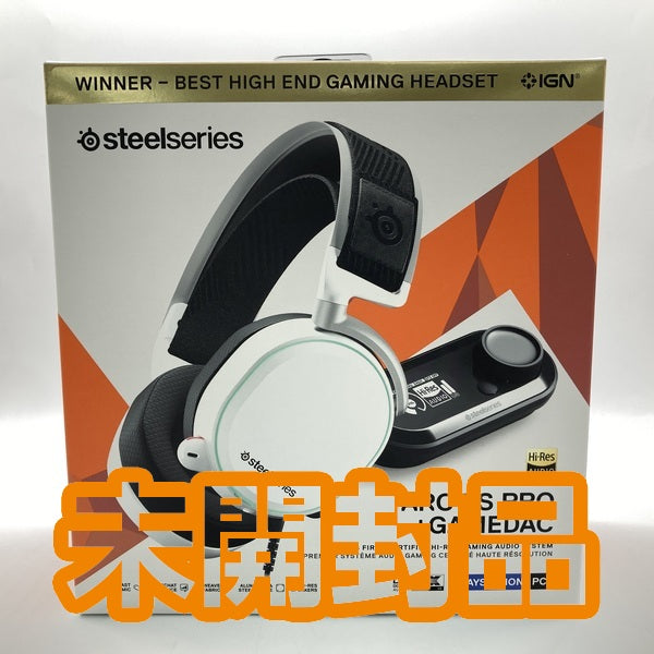 SteelSeries 【中古】SteelSeries Arctis Pro + Game DAC White