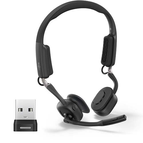 イヤホン OpenMeet UC USB-C Black Shokz OpenMeet UC – e☆イヤホン