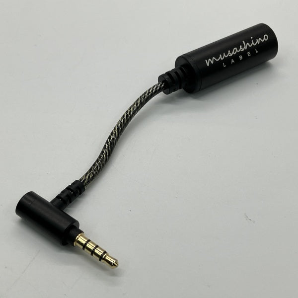 musashino label 4.4mm5極 → 3.5mm4極 変換ケーブル Amazon | [musashino LABEL]【4.4mm5極バランスストレート