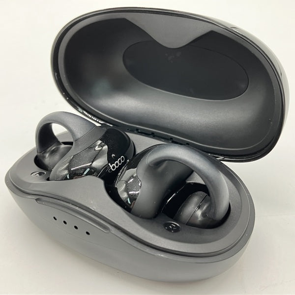 boco PEACE SS-1 ブラック 完全ワイヤレス骨伝導イヤホン PEACE SS-1(BK/WH) | earsopen