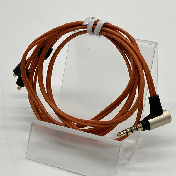 【中古】3.5mm4極プラグ-MMCX(L/R)イヤホンケーブル 1.2m【iect_01_bl3m_120】【秋葉原】