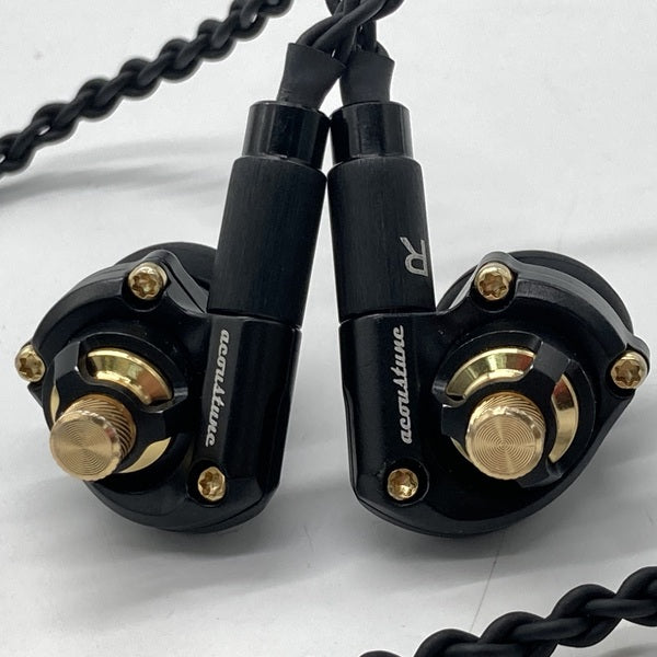 イヤホン Acoustune HS1657CU Mat Black&Gold Acoustune HS1657CU Mat Black&Gold 【ACO-HS1657CU-BLK】 – e
