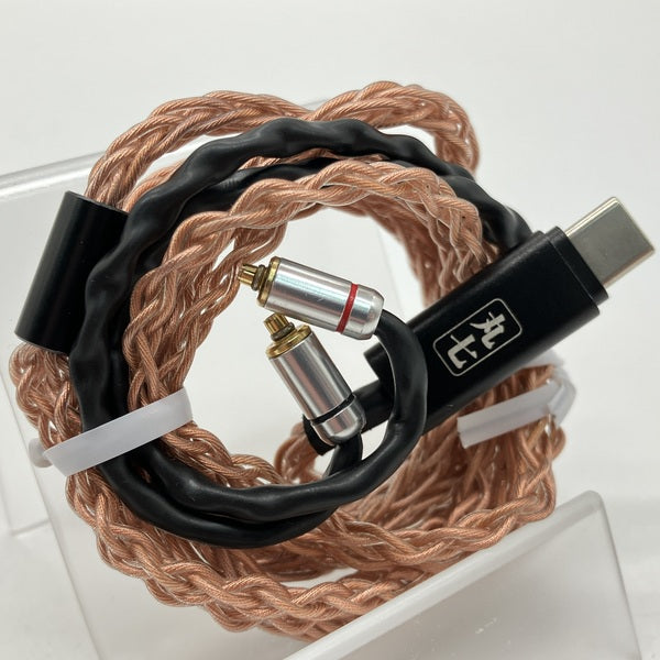 【中古】丸七赤龍 【USB Type-C mmcx 七福神商事オリジナル純銅線】【秋葉原】