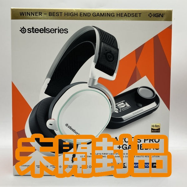 【中古】SteelSeries Arctis Pro + Game DAC White【秋葉原】
