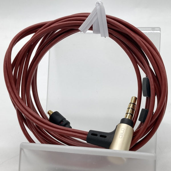 【中古】3.5mm4極プラグ-MMCX(L/R)イヤホンケーブル 1.2m【iect_03_bl3m_120】【秋葉原】
