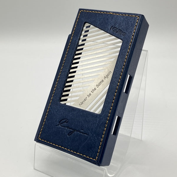 【中古】N3Ultra用純正レザーケース ブルー【秋葉原】