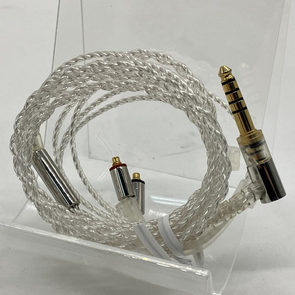 final 【中古】シルバーコートケーブル MMCX 1.2m 4.4mm 5極