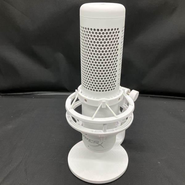 【中古】Hyper X Quadcast S White USBコンデンサーゲーミングマイク【519P0AA】【秋葉原】