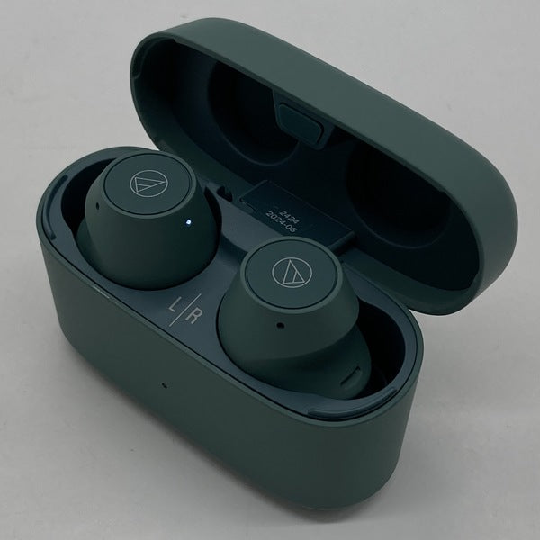 audio-technica 【中古】ATH-CKS30TW+ GR エバーグリーン audio-technica 【中古】ATH-CKS30TW+ GR エバーグリーン