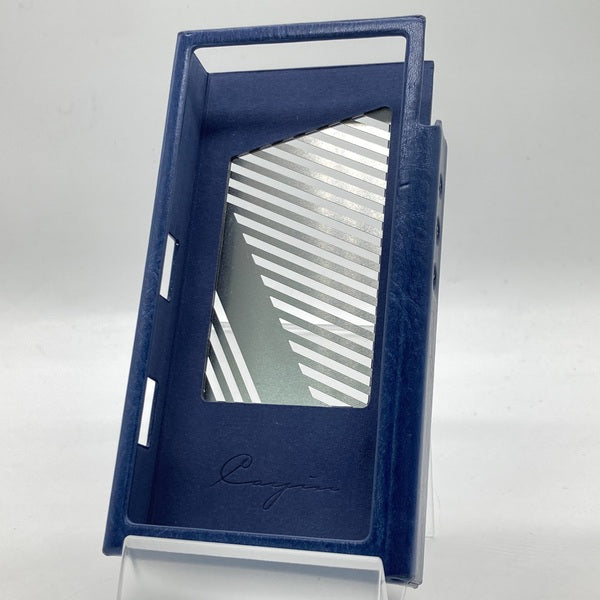 【中古】N3Ultra用純正レザーケース ブルー【日本橋】