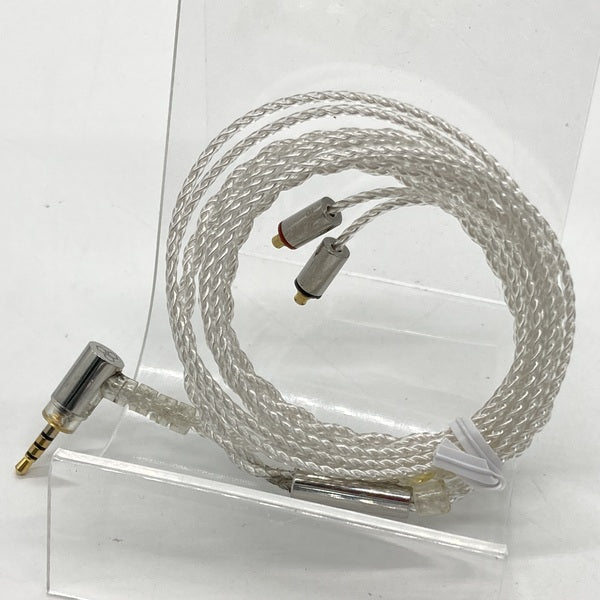 final C106 シルバーコートケーブル MMCX 2.5mm 4極バランス