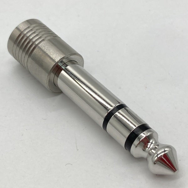 【中古】F63-S(R)【ロジウムメッキ 3.5mm→6.3mm変換プラグ】【日本橋】