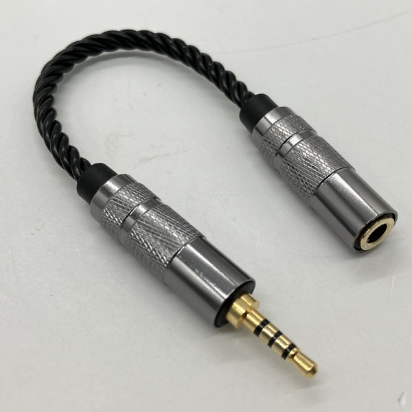 3APLUS ADM24 2.5mm バランス(オス)- 3.5mm(メス)変換ケーブル【日本橋】