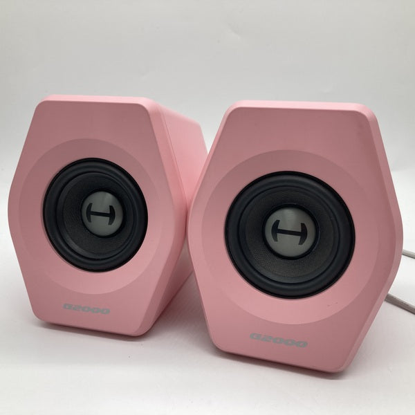 その他ブランド 【中古】G2000 ゲーミングスピーカー ピンク
