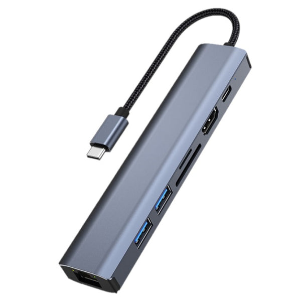 USB3.0 TypeCハブ 7in1【L-CHU7】