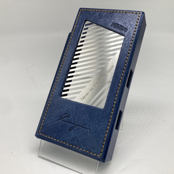 【中古】N3Ultra用純正レザーケース ブルー【名古屋】