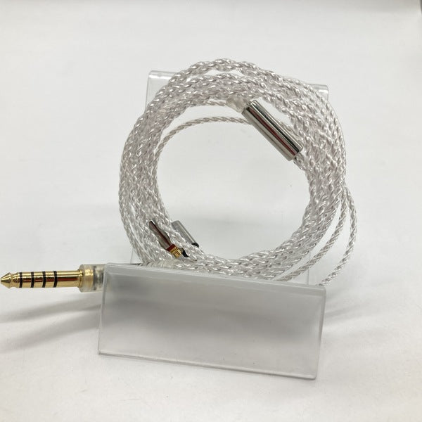 final 【中古】シルバーコートケーブル MMCX 1.2m 4.4mm 5極