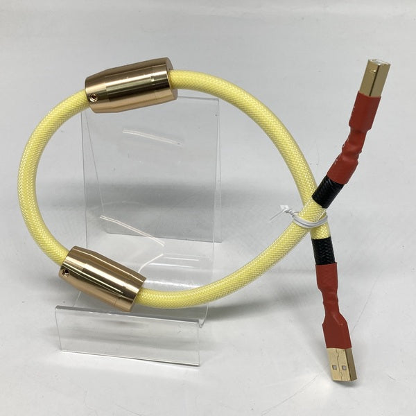 【中古】KK CABLE YB-Y1 USBケーブル USB2.0 A⇔Bタイプ 音楽伝送/A-Bケーブル YB-Y1 (0.5M)【名古屋】