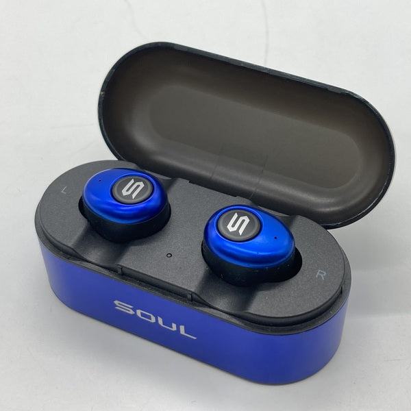 【中古】SOUL ST-XS 完全ワイヤレスイヤホン BLUE【SL-2005】【名古屋】