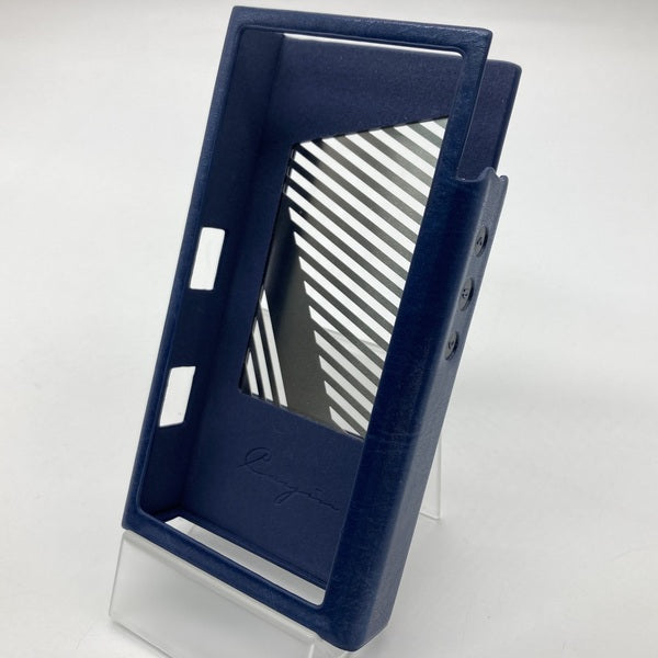 【中古】N3Ultra用純正レザーケース ブルー【秋葉原】