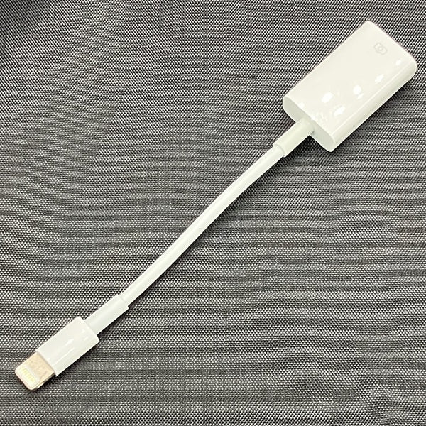 【中古】Apple Lightning - USBカメラアダプタ【仙台】