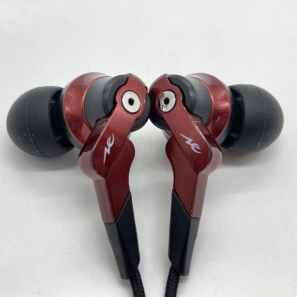 radius HP-NHL21 デジタルイヤフォン赤 radius HP-NHL21 デジタルイヤフォン赤